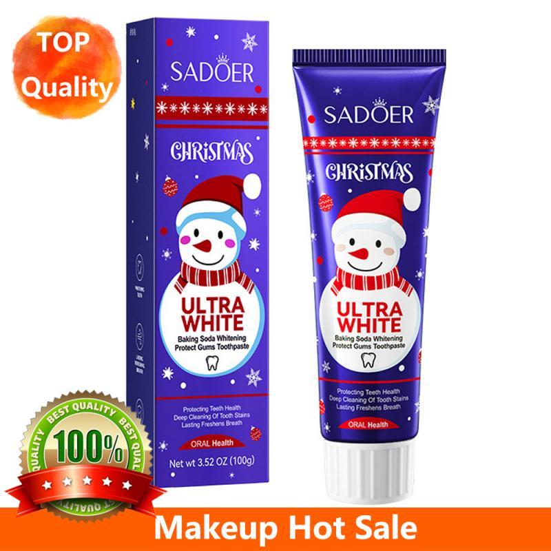 Christmas Tree Baking Soda Whitening Gum Protecting Toothpaste-NO.SD12396